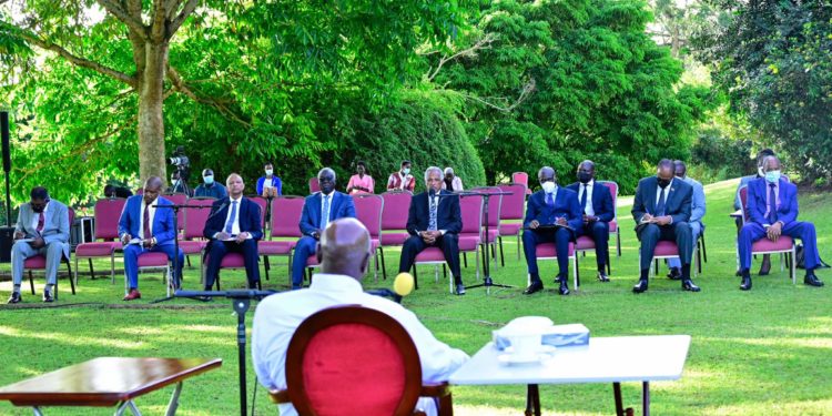 The country does not belong to the army, Museveni tells Sudan leaders