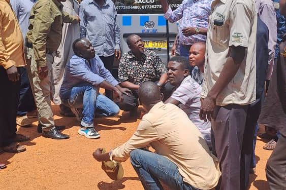 Pallisa taxi operators buy taxi from Emyooga savings