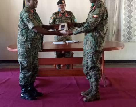 Brig. Gen. Balikudembe hands over office