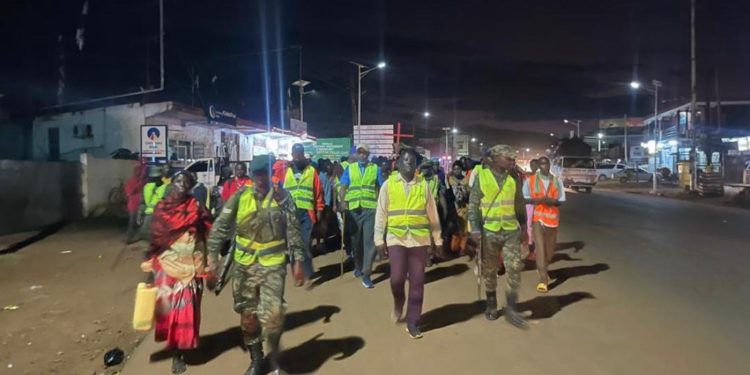 DAY II: Jinja Catholic Pilgrims Including PM Muvawala hit the road from Lugazi Parish