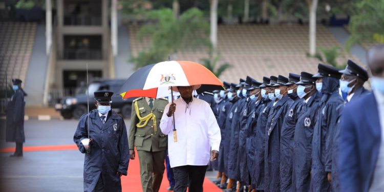 SONA UPDATES: President Museveni arrives at Kololo Independence grounds