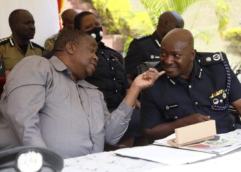 Go serve the people,” Minister Otafiire Tells Officers