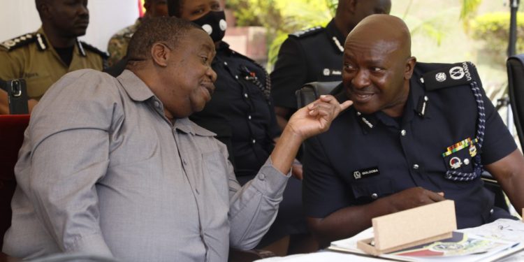 Go serve the people,” Minister Otafiire Tells Officers