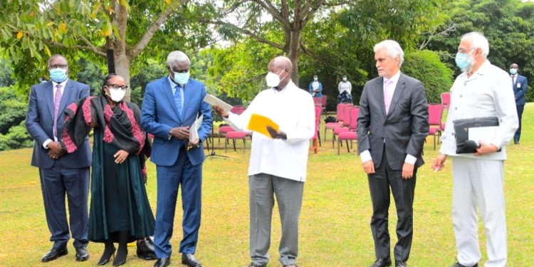 PRESIDENT MUSEVENI, AU COMMISSION CHAIRPERSON DISCUSS SOLUTIONS TO CONFLICTS IN DR CONGO AND SUDAN