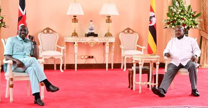 Presidents Museveni, Ruto meet on regional issues