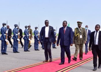 AFRICAN LEADERS ARRIVE IN UGANDA AHEAD OF A THREE-DAY G-25 AFRICA COFFEE SUMMIT