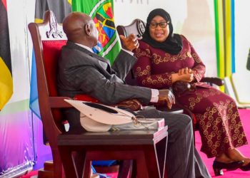 East African Presidents in jubilation after winning bid to host AFCON. Here is What excited Suluhu and jubilant Museveni have said