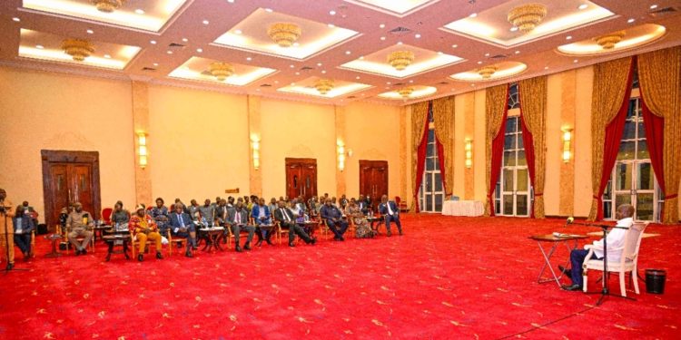 President Museveni meets Acholi leaders over Balaalo operations in the sub-region 