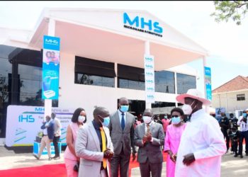 PRESIDENT MUSEVENI COMMISSIONS FIRST DIAGNOSTIC MANUFACTURING PLANT IN THE GREAT LAKES REGION