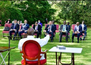 PRESIDENT MUSEVENI MEETS AZERBAIJANI DELEGATION