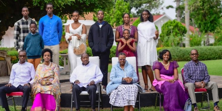 PRESIDENT MUSEVENI AND FAMILY CELEBRATE CHRISTMAS IN RWAKITURA