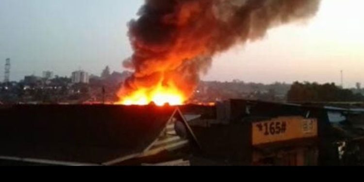 Property worth billions destroyed in Wakiso fire break, maize stores and manufacturing company affected