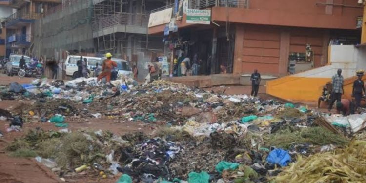 Who is responsible?: Failed garbage management irks Jinja city dwellers as a whole street is turned into garbage dumping site