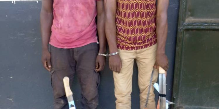 Two suspected panga wielding brothers arrested in Jinja