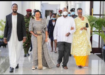 President Museveni and First Lady Janet  host Kyabazinga and Inhebantu of Busoga