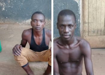 “Why do you chew babies?” Jinja police arrest two habitual defilers. One of them defiled a 1-year-old toddler  
