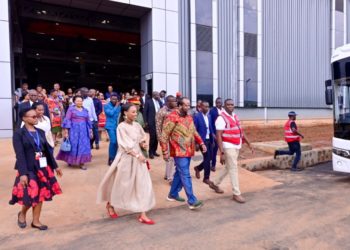 Eswatini King Mswati III tours Busoga, appreciates culture as he visits Kyabazinga  
