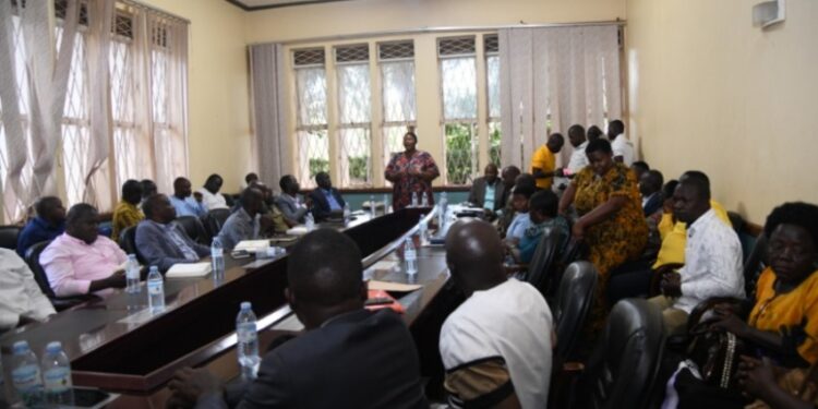 “Other Regions Have Moved Far Because They Set Aside Their Differences,” Minister Babalanda Tells Busoga Leaders