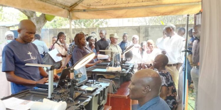 Kiira Regional Police Officers Embrace Smooth National ID Renewal Exercise