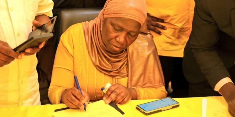 Minsa Kabanda Unopposed for NRM Kampala Central Flag