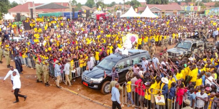 “FOCUS ON WEALTH CREATION OVER VISIBLE INFRASTRUCTURE,” PRESIDENT MUSEVENI URGES WAKISO RESIDENTS