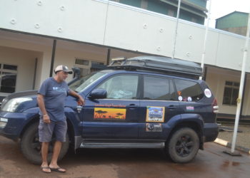 British man drives to Uganda from UK