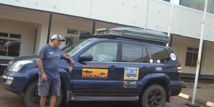 British man drives to Uganda from UK