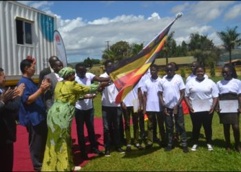 Ugandan students flagged off to represent Africa in ICT competition in China