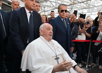 Pope Francis discharged from hospital ‘in better shape than before’