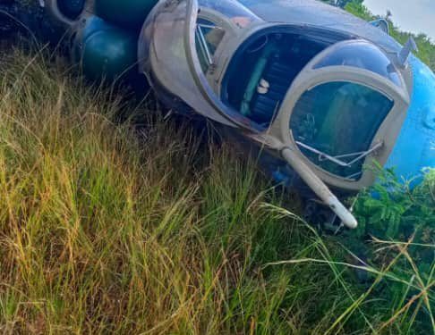 3 UPDF Air Force crews, pilot survive helicopter crash in Moroto