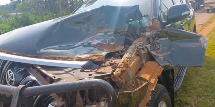 Just in: Kayunga NRM chairman Karangwa in nasty accident
