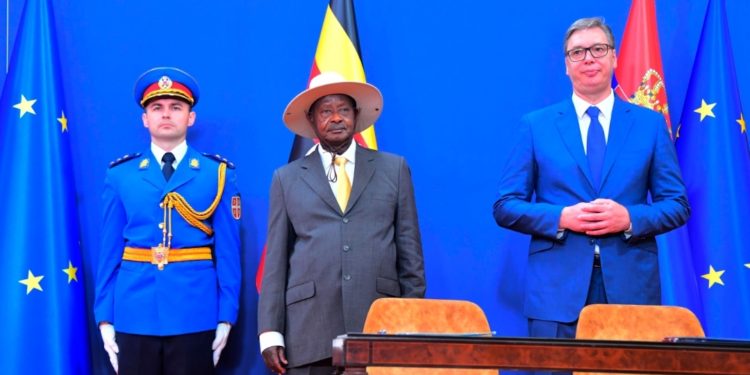 President Museveni launches Uganda trade in Serbia