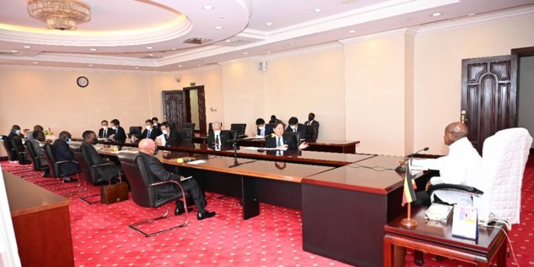 President Museveni woos Japanese companies to support Uganda on value addition