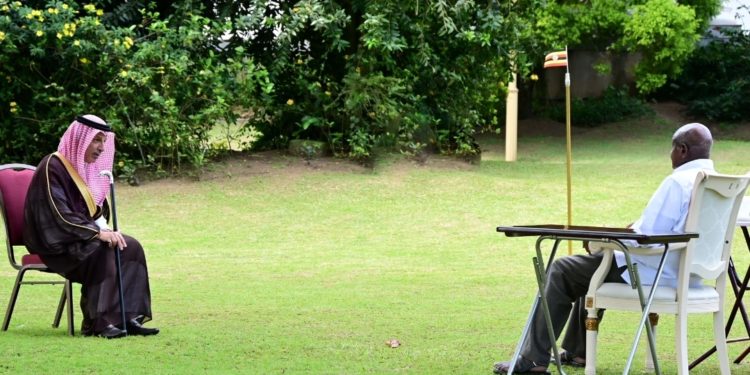 PRESIDENT MUSEVENI MEETS SAUDI ARABIA’S ROYAL COURT ADVISOR, DISCUSS INVESTMENT OPPORTUNITIES