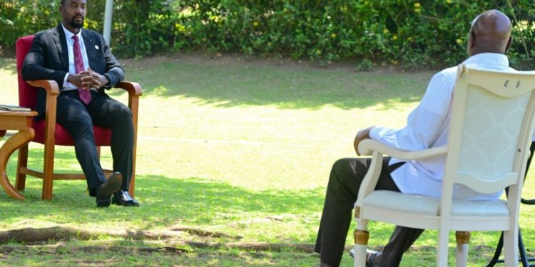 PRESIDENT MUSEVENI HOSTS KYABAZINGA OF BUSOGA, HIS MAJESTY GABULA NADIOPE IV