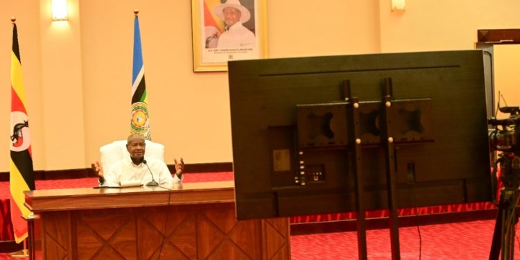 PRESIDENT MUSEVENI URGES UGANDAN DIASPORA TO INVEST BACK HOME