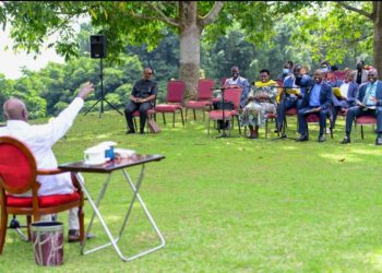 PRESIDENT MUSEVENI, STABEX INTERNATIONAL OFFICIALS DISCUSS INVESTMENT OPPORTUNITIES IN UGANDA