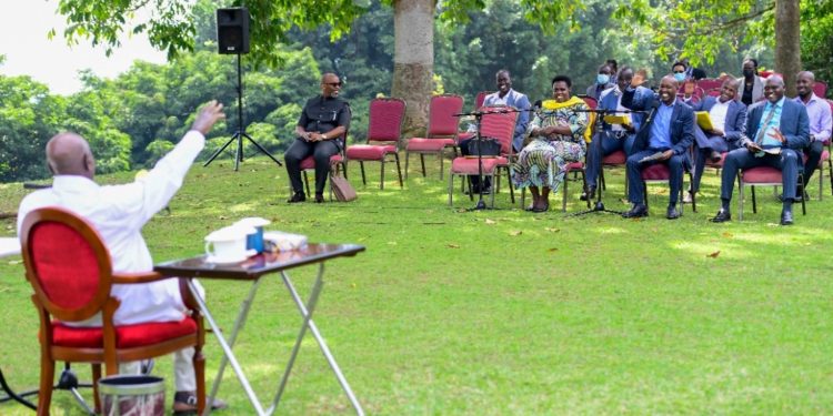 PRESIDENT MUSEVENI, STABEX INTERNATIONAL OFFICIALS DISCUSS INVESTMENT OPPORTUNITIES IN UGANDA