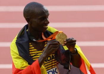 Uganda’s Cheptegei wins third successive 10,000m gold