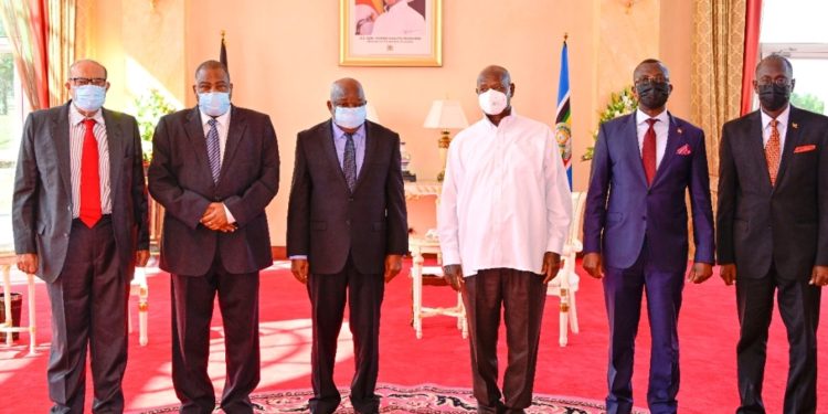 PRESIDENT MUSEVENI RECEIVES CREDENTIALS FROM 9 NEW ENVOYS TO UGANDA