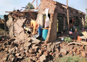 Hailstorm ravages Kalungu district, leaves 500 homeless
