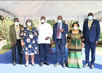 MTN HAILS PRESIDENT MUSEVENI FOR THE SUPPORT TOWARDS TELECOM COMPANY