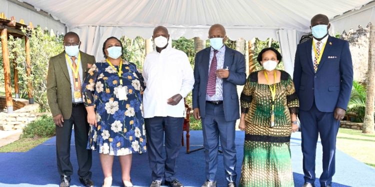 MTN HAILS PRESIDENT MUSEVENI FOR THE SUPPORT TOWARDS TELECOM COMPANY