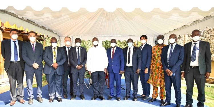 PRESIDENT MUSEVENI MEETS INTERNATIONAL CIVIL AVIATION ORGANIZATION OFFICIALS