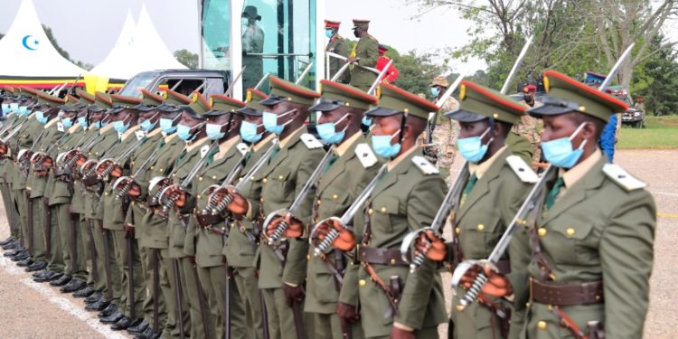 PRESIDENT MUSEVENI CAUTIONS THE ARMY ON 3 THINGS AS HE COMMISSIONS 295 OFFICER CADETS AT KABAMBA