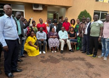 Presidency Minister Babalanda flags off district officials to participate in fundraising  drive for Kyabazinga royal wedding