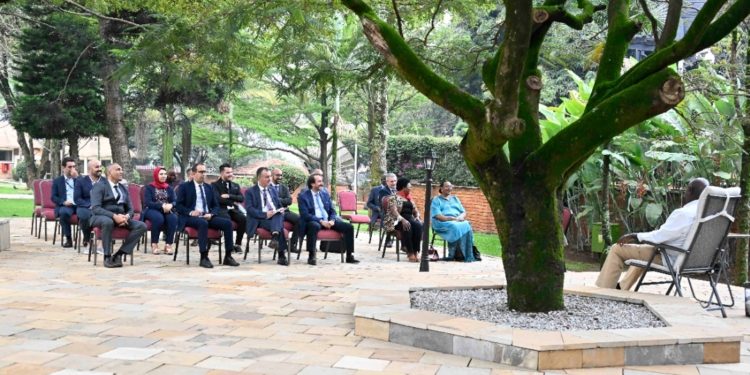 President Museveni meets Algerian investors