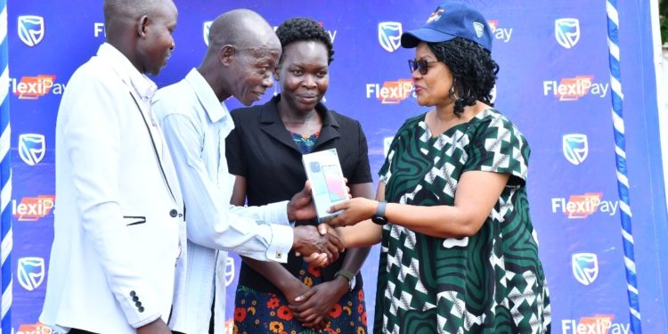PDM SACCOs Banking With Stanbic Receive Free Flexipay Integrated Smartphones