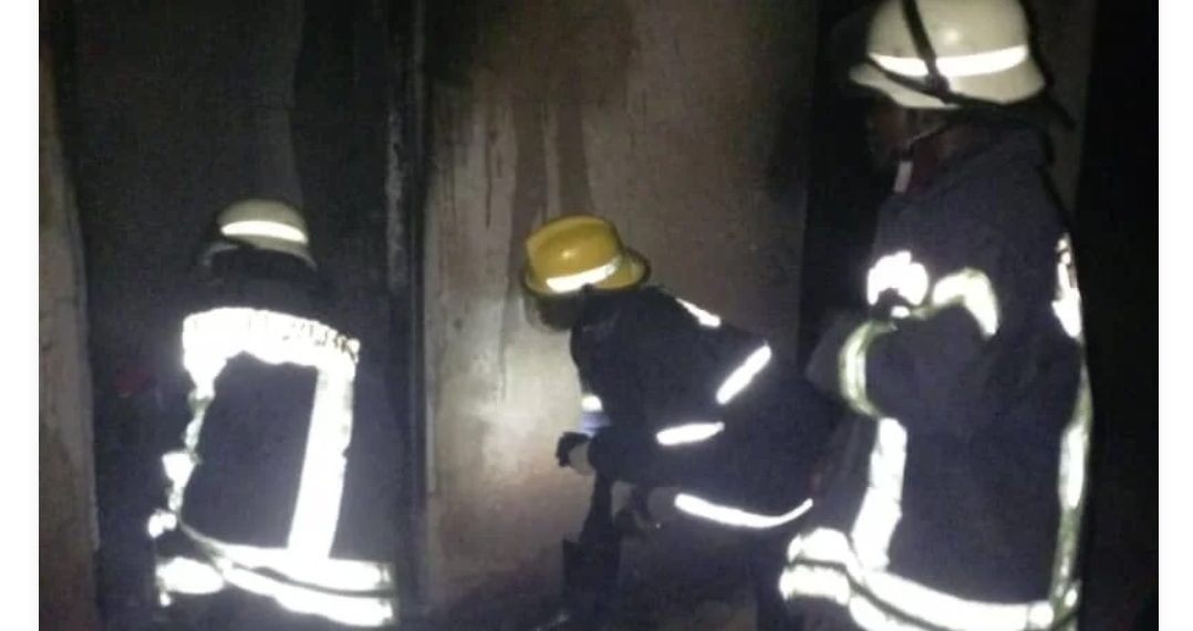 Fuel kills smuggler and his recently married wife in a fire that gutted their house
