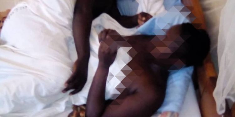 Jinja: man gets stuck inside woman in cheating spree